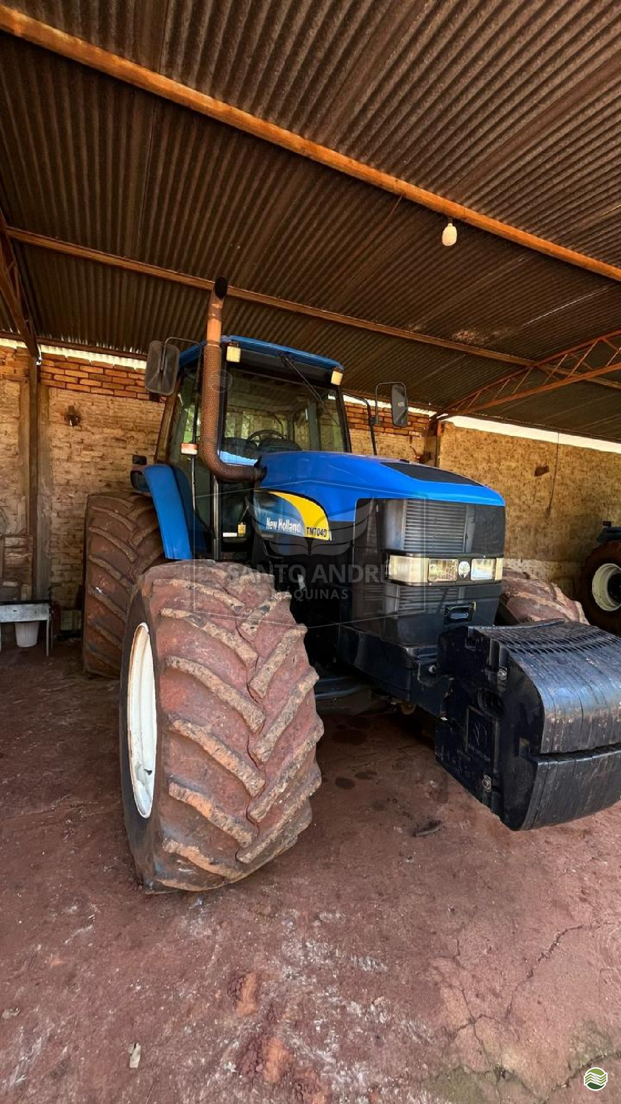 TRATOR NEW HOLLAND NEW TM 7040 Tração 4x4 Santo André Máquinas PIRASSUNUNGA SÃO PAULO SP